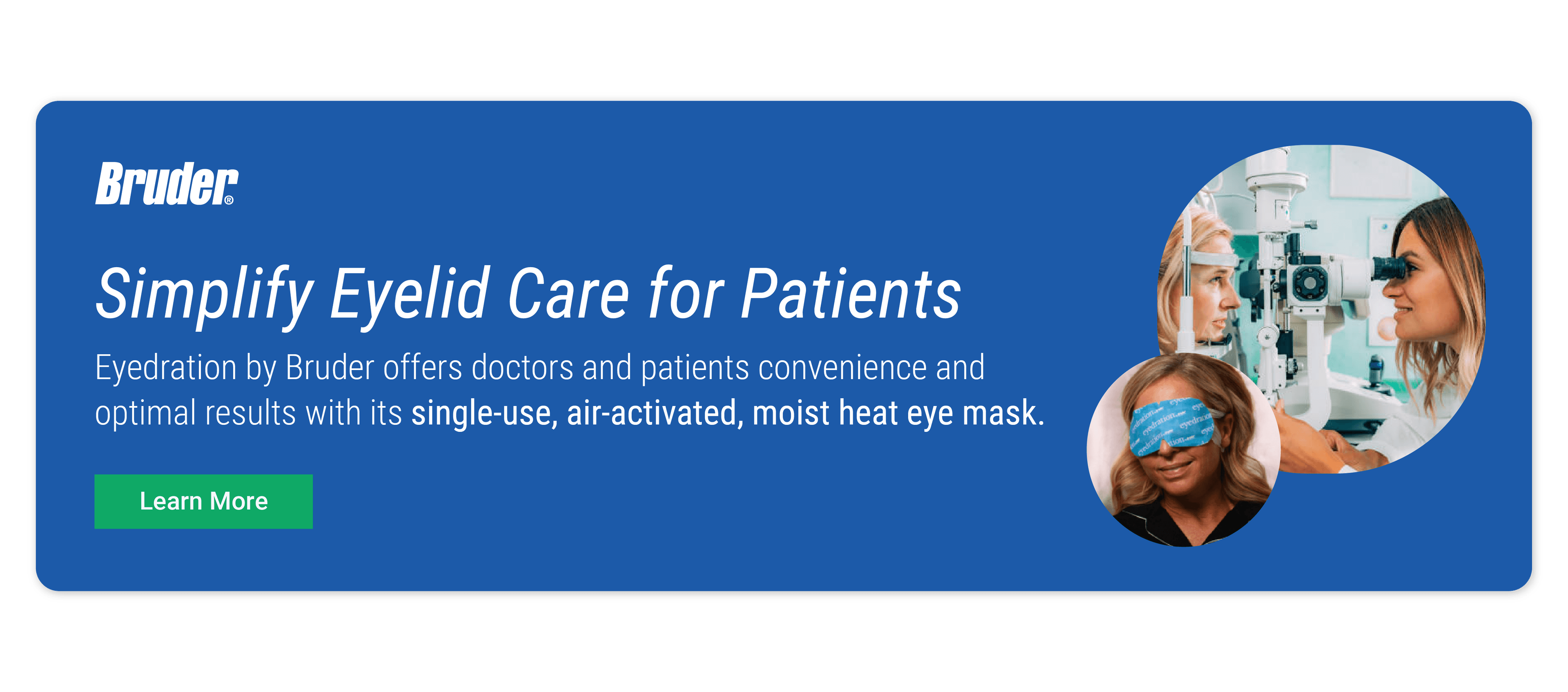 Single-Use Moist Heat Eye Mask