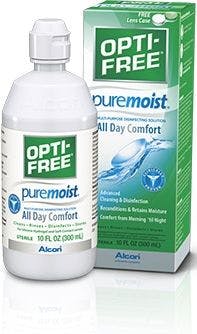 OPTI-FREE Puremoist contact lens solution