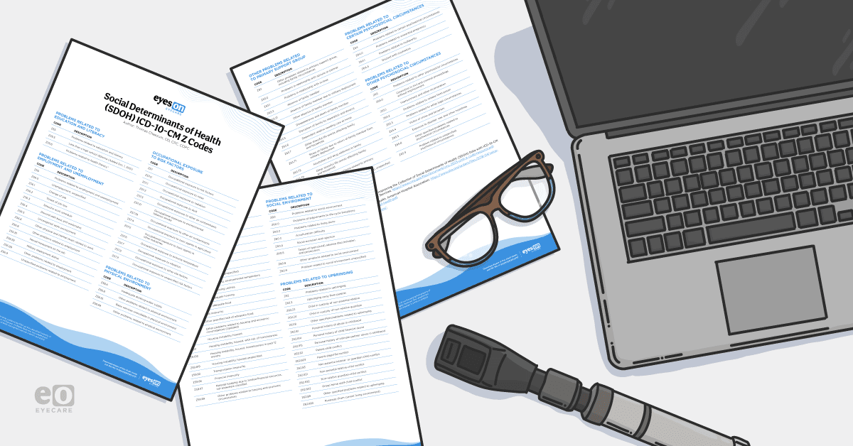 Social Determinants of Health Codes in Eyecare