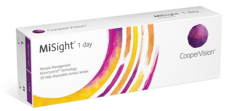 MiSight contact lenses