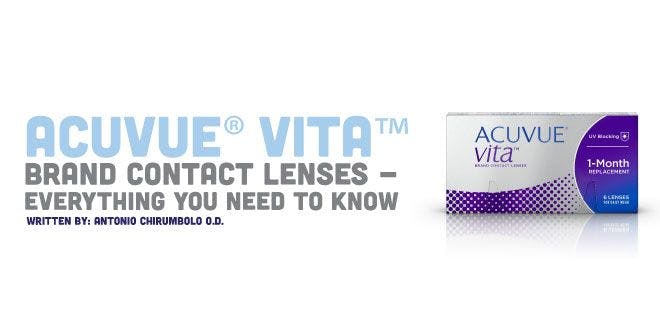 ACUVUE® VITA™ Brand Contact Lenses - Everything You Need to Know