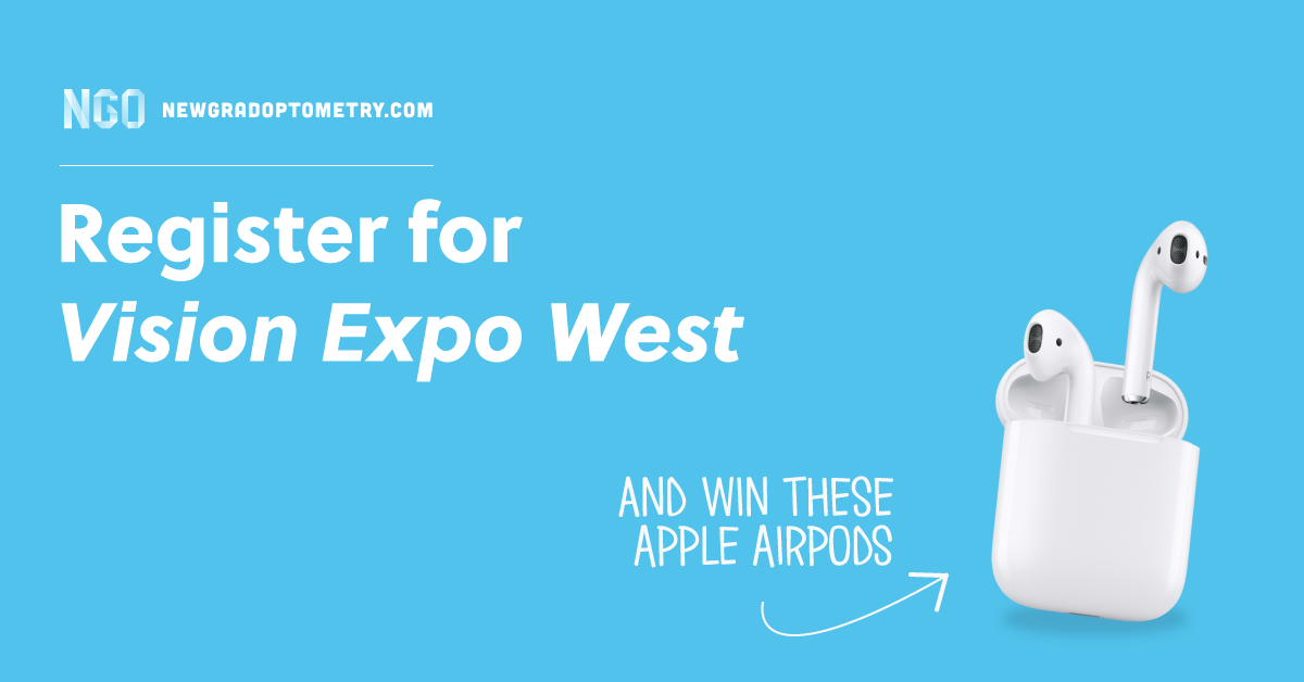 Register for Vision Expo West and Win Some AirPods