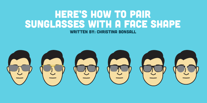 How to Pair Sunglasses With Face Shape—With Cheat Sheet!
