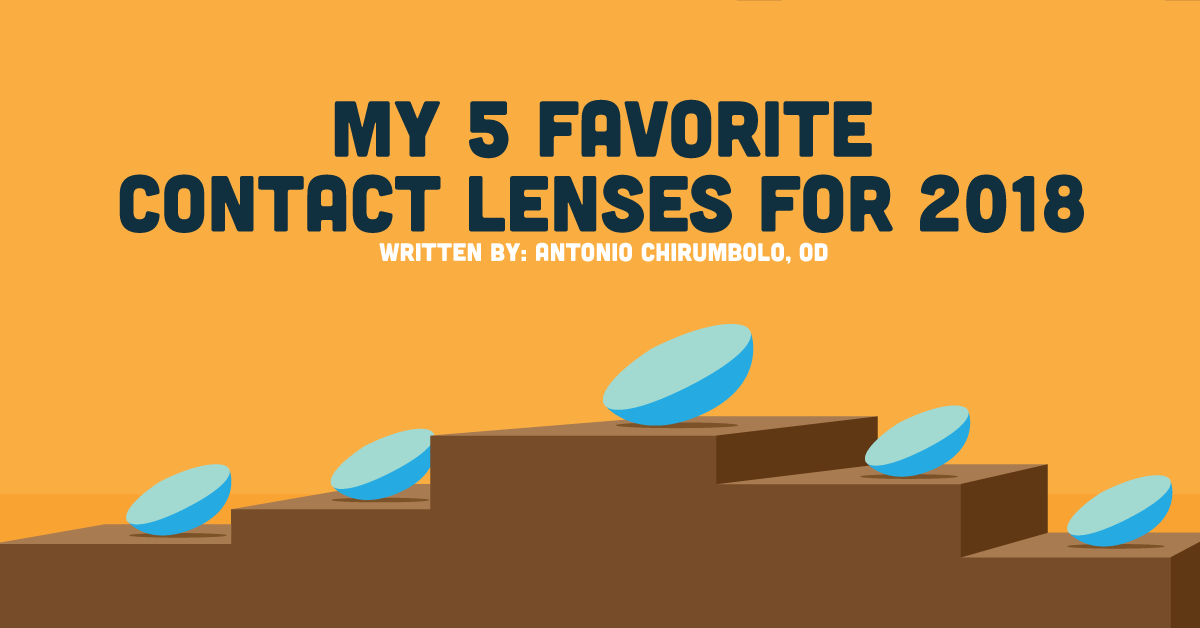 My 5 Favorite Contact Lenses for 2018