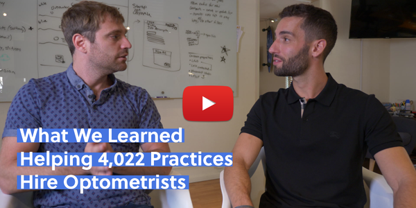 What We Learned Helping 4,022 Practices Hire Optometrists