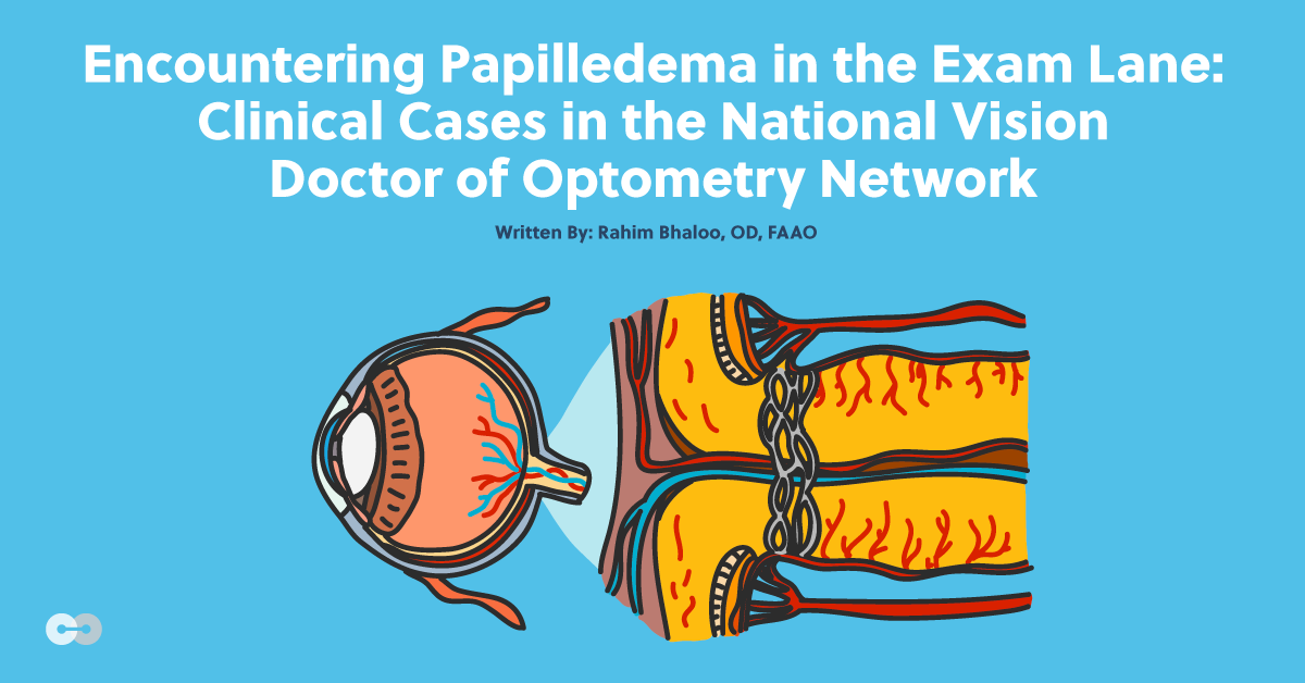 Encountering Papilledema in the Exam Lane: Clinical Cases in the National Vision Doctor of Optometry Network