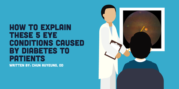 How To Explain These 5 Eye Conditions Caused By Diabetes To Patients