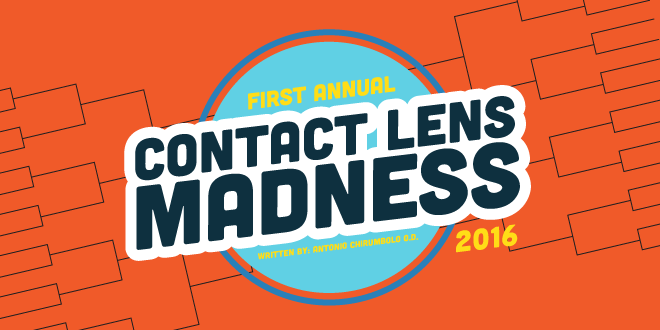 First Annual Contact Lens Madness 2016